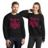 Unisex Sweatshirt featuring "My Heart And Your Heart Together Forever" design