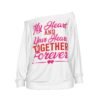 Oversized Women's Off-Shoulder Sweatshirt MHAYHTF in soft fabric with a relaxed fit. Perfect for stylish casual wear.