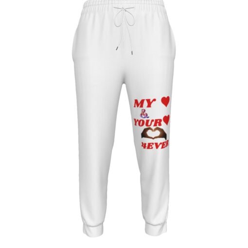 Kid's Casual White Pants With Red Design from MHAYHTF Collection