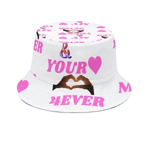 Bucket Hat MHAYHTF Pink Design - Image 2