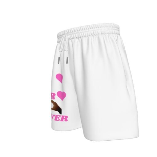 Kid's Beach Shorts Pink White MHAYHTF - Image 4