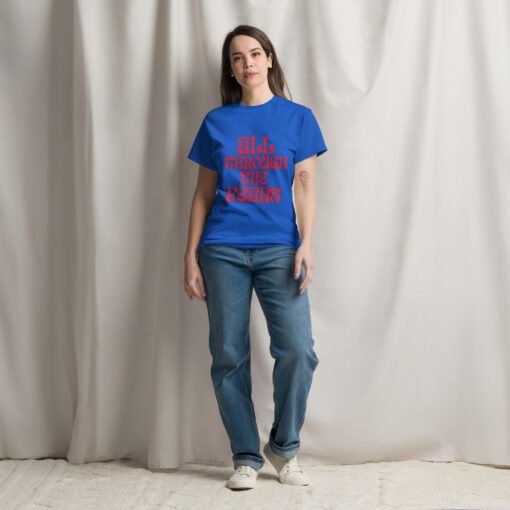 ALL THROUGH THE YEARS UNISEX CLASSIC TEE | RED DESIGN